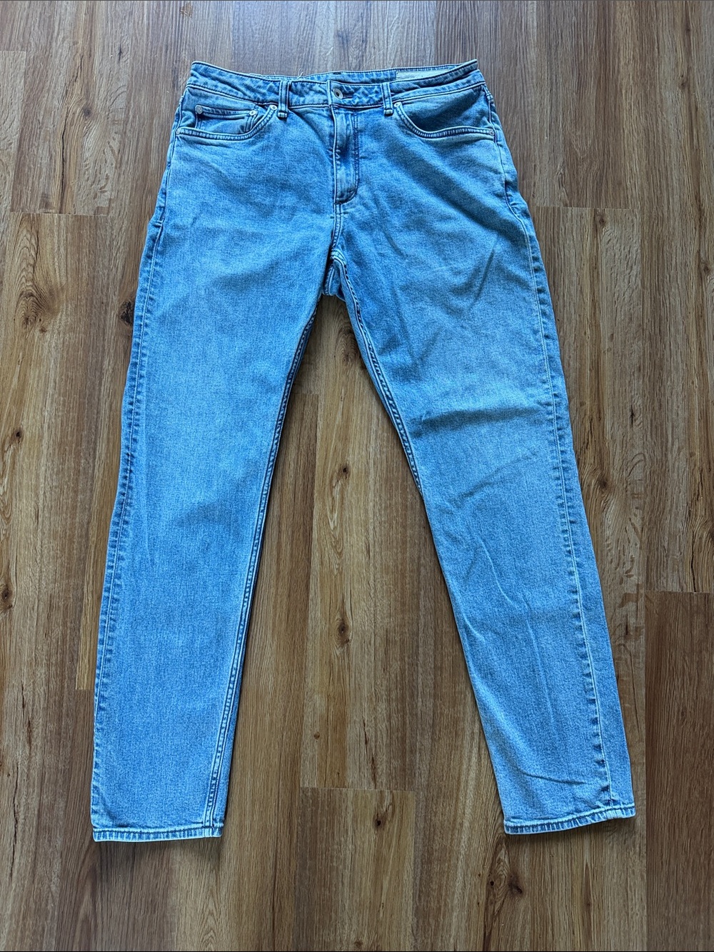 rag & bone Light Blue Straight Jeans